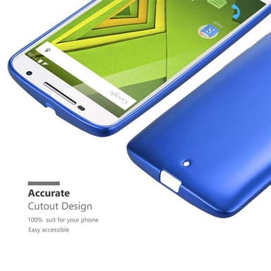 Motorola MOTO X PLAY Cover Etui Case (Blå)