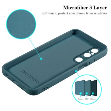 Sony Xperia 1 V Cover Etui Case (Grøn)