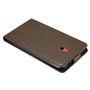Nokia Lumia 1320 Pungetui Flip Cover (Brun)