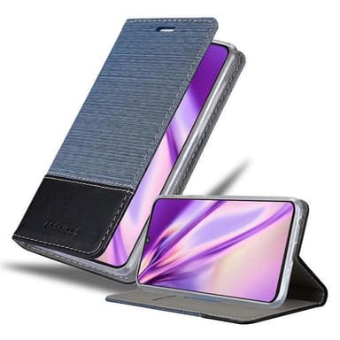 Motorola MOTO Z4 Pungetui Cover Case (Blå)