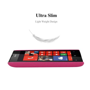 Nokia Lumia 520 / 521 Cover Etui Case (Lyserød)