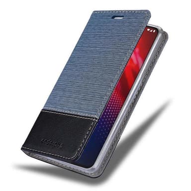 Motorola MOTO Z4 Pungetui Cover Case (Blå)