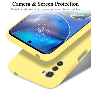 Motorola MOTO E32 4G / E32S Cover Etui Case (Gul)