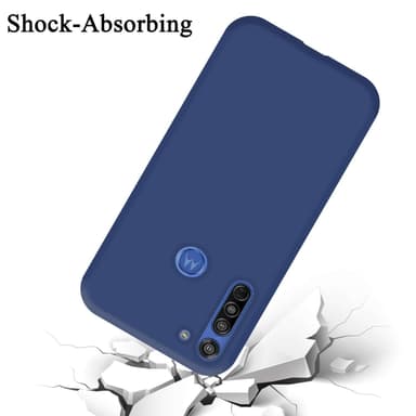 Motorola MOTO G8 Cover Etui Case (Blå)