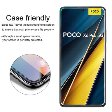 Xiaomi Poco X6 Pro Skærmbeskytter Beskyttelsesglas