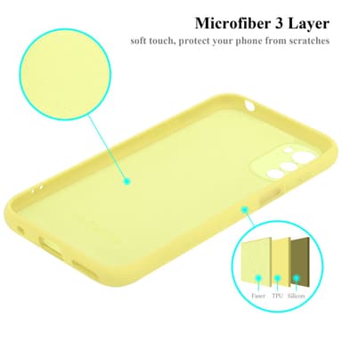Motorola MOTO E32 4G / E32S Cover Etui Case (Gul)