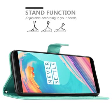 OnePlus 5T Pungetui Cover Case (Turkis)