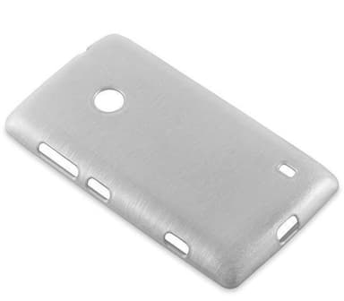 Nokia Lumia 525 Cover Etui Case (Sølv)