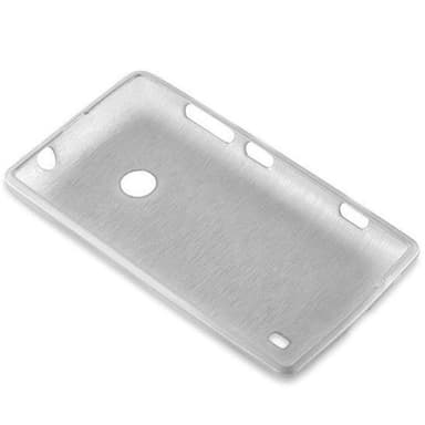 Nokia Lumia 525 Cover Etui Case (Sølv)