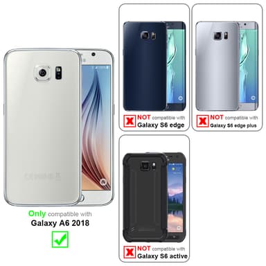 Samsung Galaxy S6 Cover Etui Case (Rød)