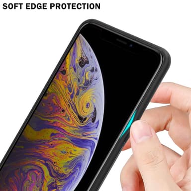Cover iPhone XS MAX Etui Case (Sort)