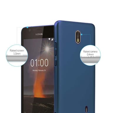 Nokia 1 2018 Cover Etui Case (Blå)