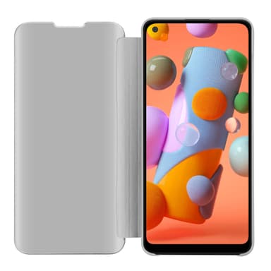 Samsung Galaxy A11 / M11 Pungetui Cover Case (Sølv)