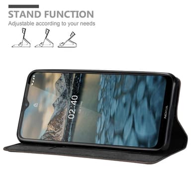 Nokia 2.4 Cover Etui Case (Brun)