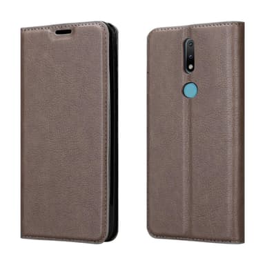 Nokia 2.4 Cover Etui Case (Brun)