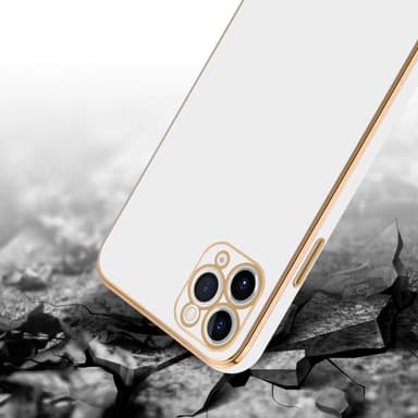 iPhone 12 PRO Cover Etui Case (Hvid)