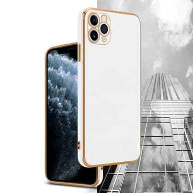 iPhone 12 PRO Cover Etui Case (Hvid)