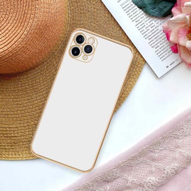 iPhone 12 PRO Cover Etui Case (Hvid)