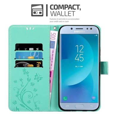 Samsung Galaxy J5 2017 Pungetui Cover Case (Turkis)
