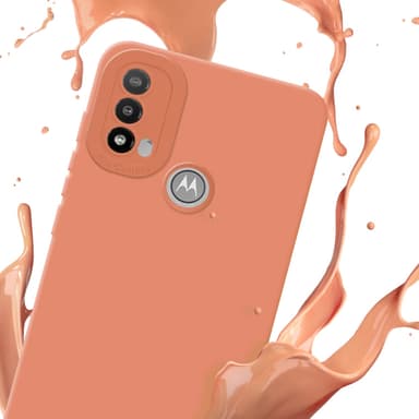 Motorola MOTO E20 Cover Etui Case (Orange)