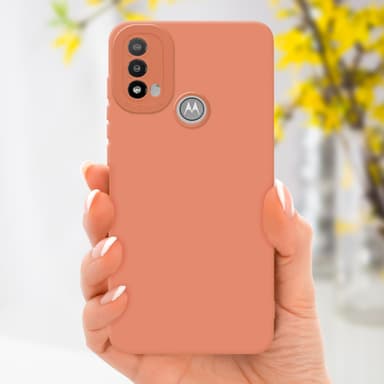 Motorola MOTO E20 Cover Etui Case (Orange)