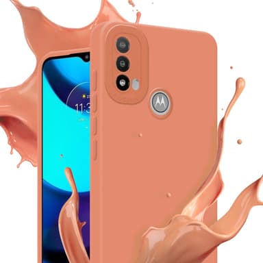 Motorola MOTO E20 Cover Etui Case (Orange)
