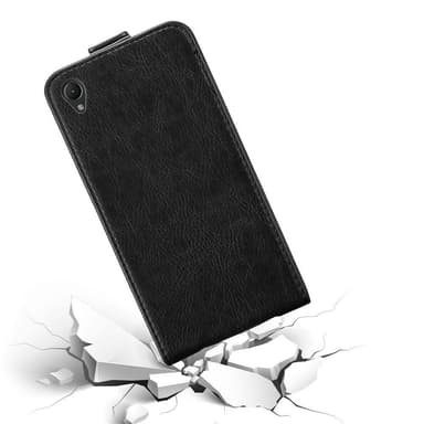 Sony Xperia Z1 Pungetui Flip Cover (Sort)