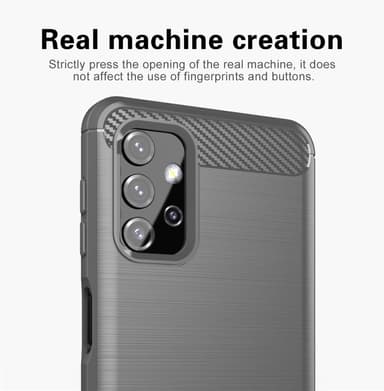 Samsung Galaxy A32 5G Cover TPU Etui (Grå)