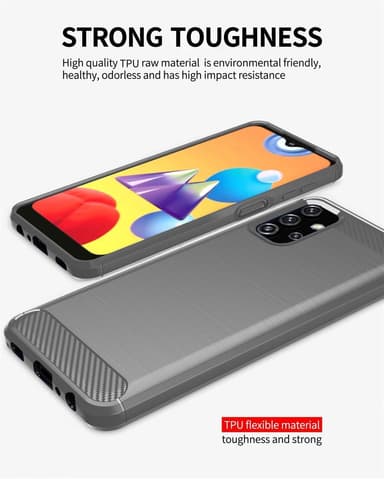 Samsung Galaxy A32 5G Cover TPU Etui (Grå)