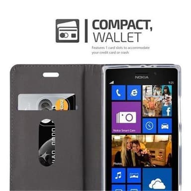 Nokia Lumia 925 Pungetui Cover Case (Blå)