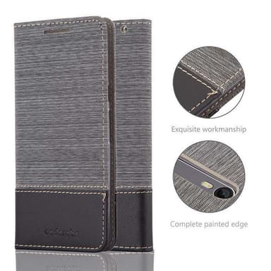 Motorola MOTO X STYLE Pungetui Cover Case (Grå)