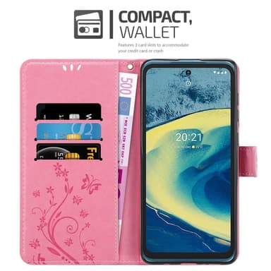 Nokia XR20 Pungetui Cover Case (Lyserød)