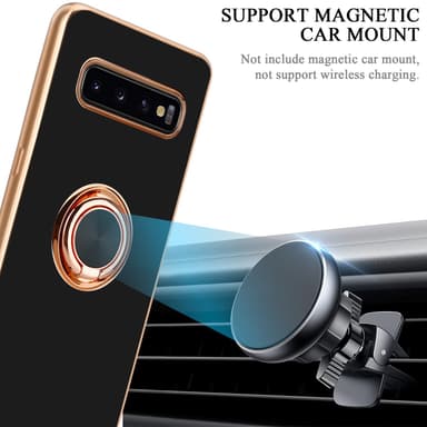 Samsung Galaxy S10 PLUS Cover Etui Case (Sort)