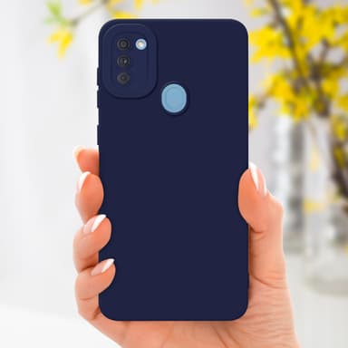 Samsung Galaxy A11 / M11 Cover Etui Case (Blå)