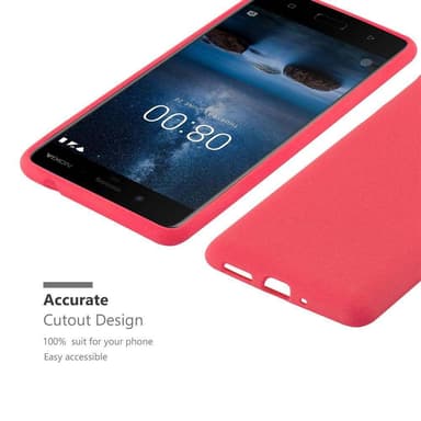 Cover Nokia 8 2017 Etui Case (Rød)