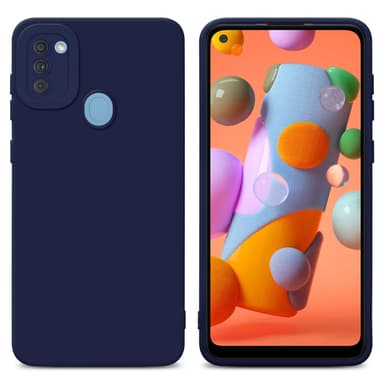 Samsung Galaxy A11 / M11 Cover Etui Case (Blå)