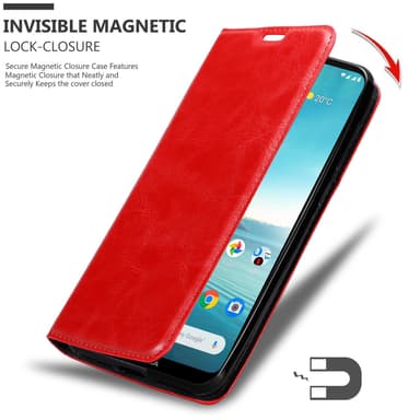 Nokia 3.4 Cover Etui Case (Rød)