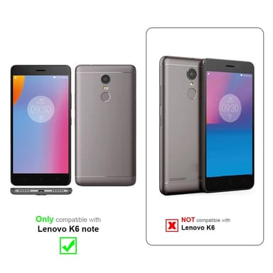 Lenovo K6 NOTE Cover Etui Case (Brun)