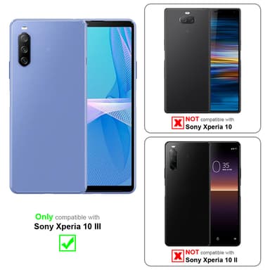 Sony Xperia 10 III Cover Etui Case (Brun)