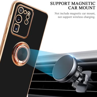 Samsung Galaxy S20 ULTRA Cover Etui Case (Sort)