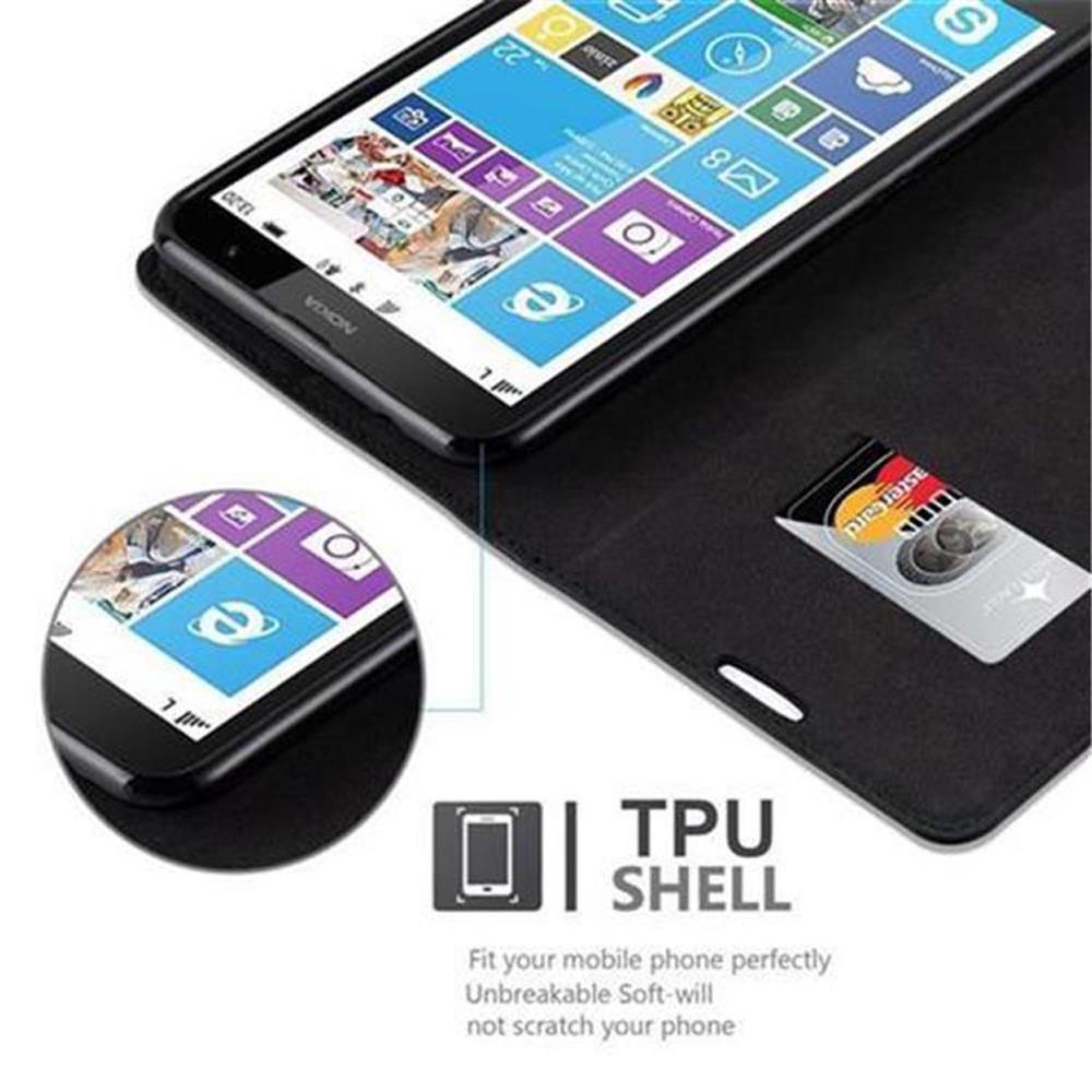 Nokia Lumia 1320 Cover Etui Case (Sort)