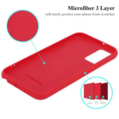 Samsung Galaxy NOTE 20 Cover Etui Case (Rød)
