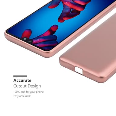 Huawei P20 Cover Etui Case (Lyserød)