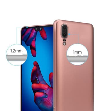 Huawei P20 Cover Etui Case (Lyserød)