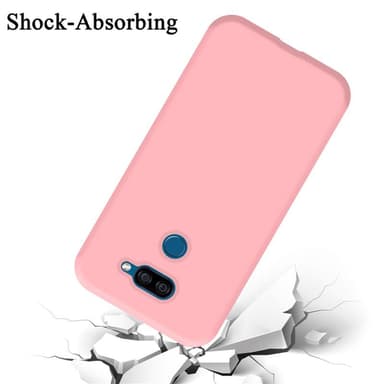 LG K40S Cover Etui Case (Lyserød)