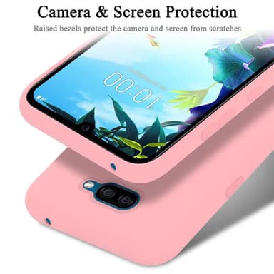 LG K40S Cover Etui Case (Lyserød)