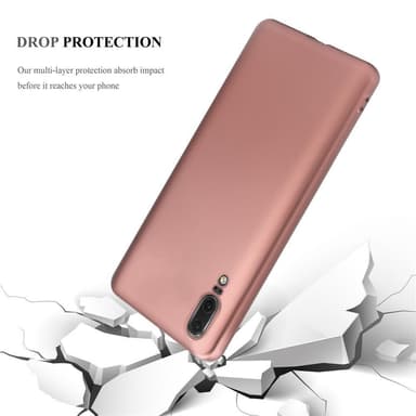 Huawei P20 Cover Etui Case (Lyserød)