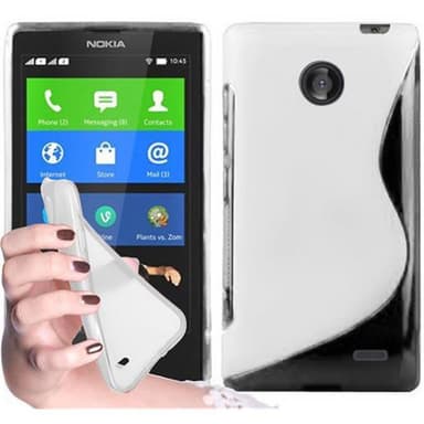 Nokia X Etui Case Cover (Gennemsigtig)