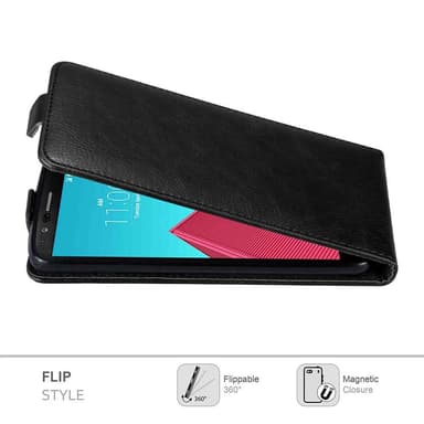 LG G4 / G4 PLUS Pungetui Flip Cover (Sort)