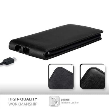 LG G4 / G4 PLUS Pungetui Flip Cover (Sort)